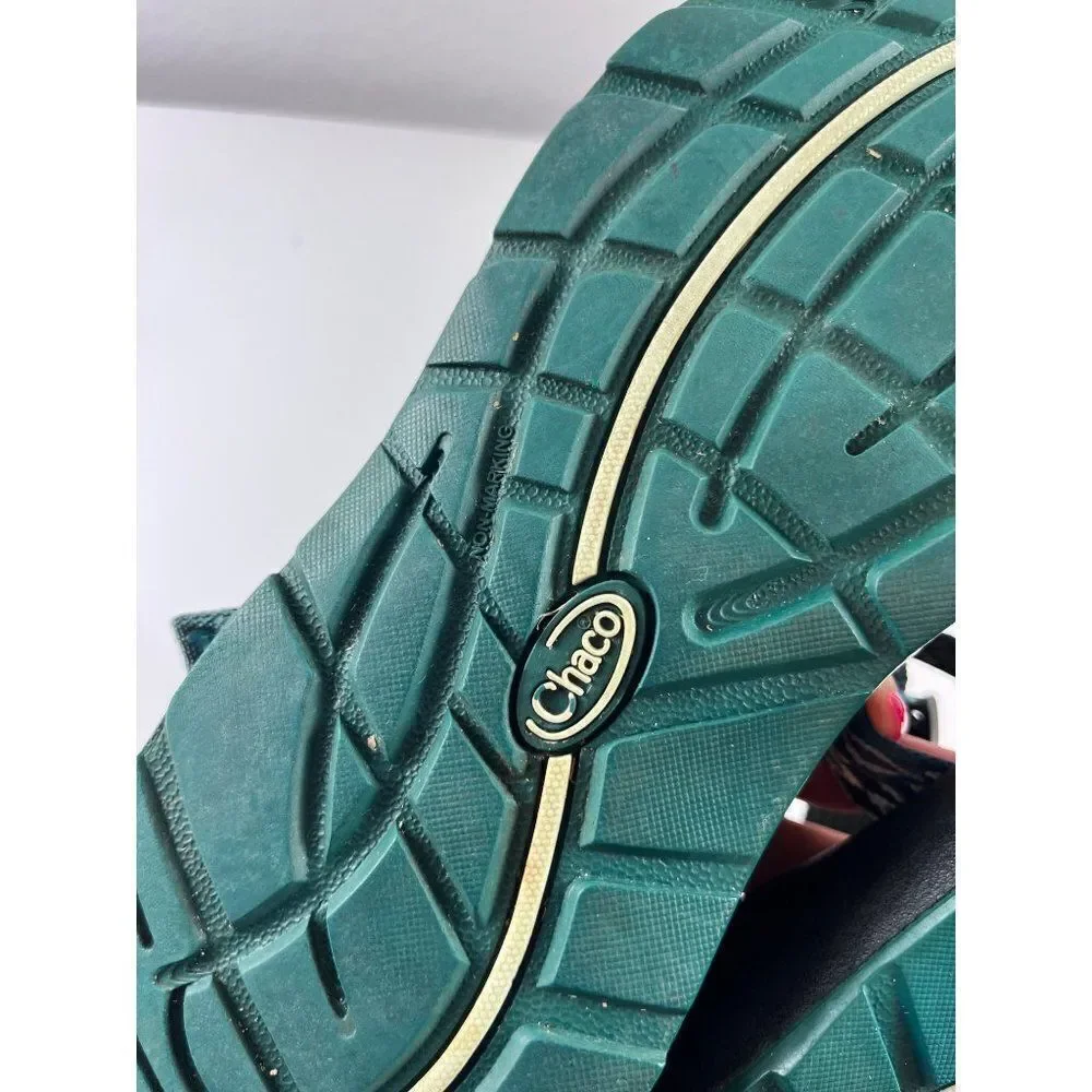 Chaco Women's ZX3 Classic Sport Sandal Angular Teal Size 7 Outdoor Sport